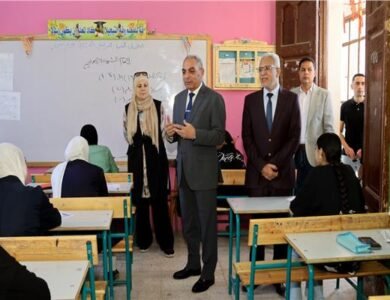 غدًا اعتماد نتيجة الشهادة الإعدادية بالإسماعيلية وإعلان الأوائل ونسب النجاح رسميًا
