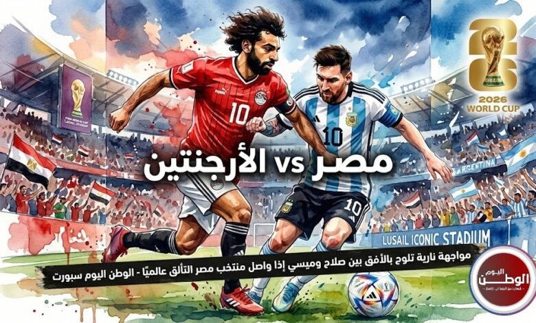 مواجهة نارية تلوح بالأفق بين صلاح وميسي إذا واصل منتخب مصر التألق عالميًا