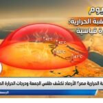 هل تضرب القبة الحرارية مصر؟ الأرصاد تكشف طقس الجمعة ودرجات الحرارة المتوقعة اليوم