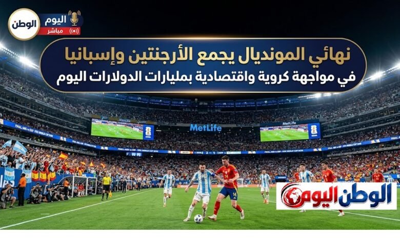 نهائي المونديال يجمع الأرجنتين وإسبانيا في مواجهة كروية واقتصادية بمليارات الدولارات اليوم