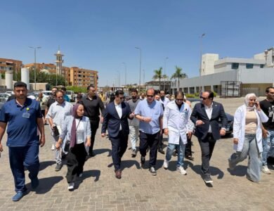 الدكتور أحمد حسن أبو هاشم وكيل وزارة الصحة بمحافظة الإسماعيلية