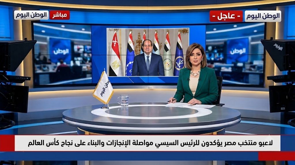 لاعبو منتخب مصر يؤكدون للرئيس السيسي مواصلة الإنجازات والبناء على نجاح كأس العالم