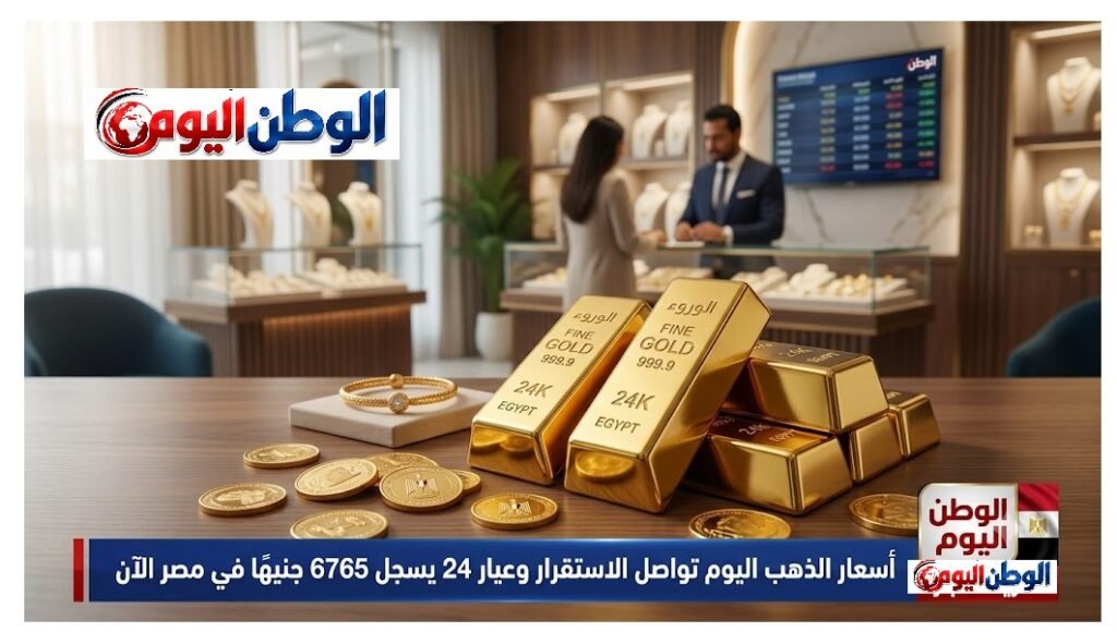 أسعار الذهب اليوم تواصل الاستقرار وعيار 24 يسجل 6765 جنيهًا في مصر الآن