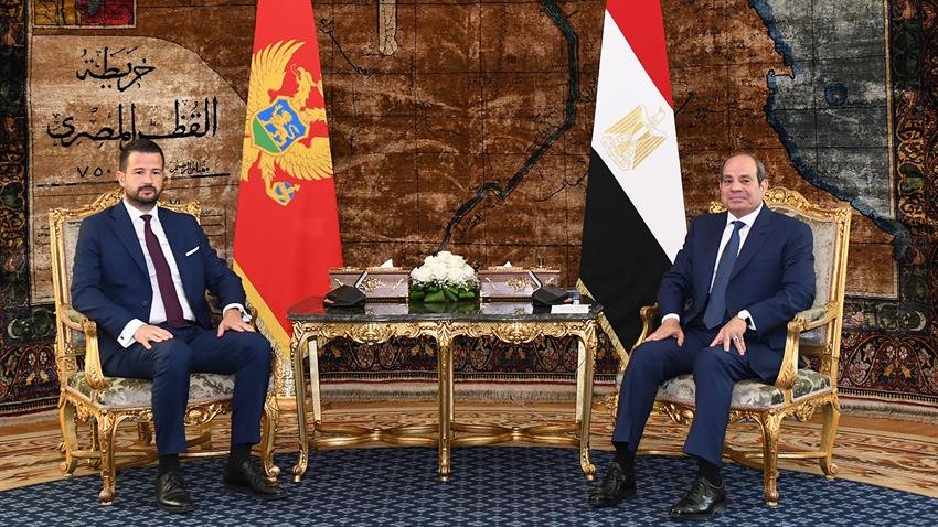 السيسي وميلاتوفيتش يبحثان تعزيز الشراكة والتعاون ويدعمان الحلول السلمية واستقرار المنطقة المشترك