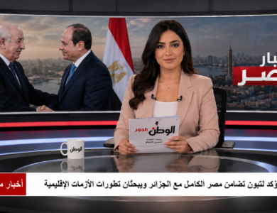 السيسي يؤكد لتبون تضامن مصر الكامل مع الجزائر ويبحثان تطورات الأزمات الإقليمية