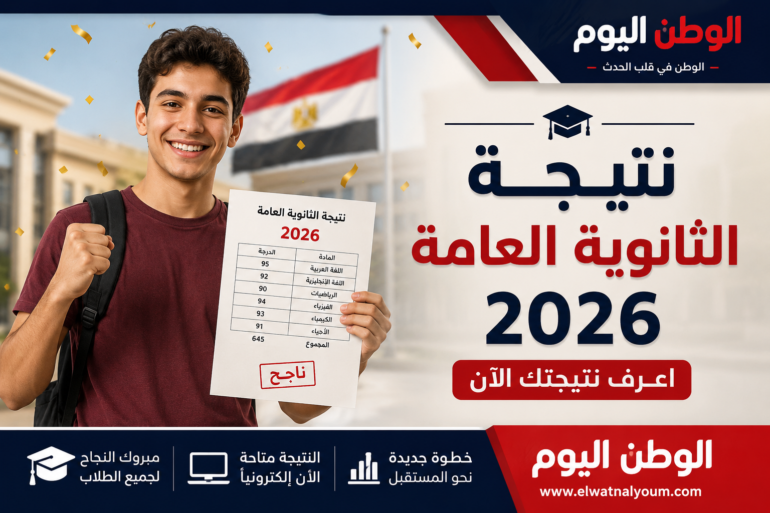 انتهاء تصحيح امتحانات الثانوية العامة 2026 وبدء تجهيز النتيجة لاعتمادها وإعلانها قريبًا رسميًا