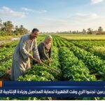تحذير عاجل للمزارعين تجنبوا الري وقت الظهيرة لحماية المحاصيل وزيادة الإنتاجية اليوم