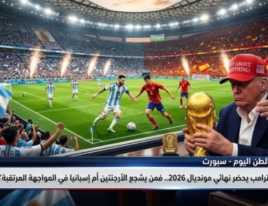 ترامب يحضر نهائي مونديال 2026.. فمن يشجع الأرجنتين أم إسبانيا في المواجهة المرتقبة؟