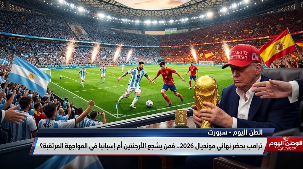ترامب يحضر نهائي مونديال 2026.. فمن يشجع الأرجنتين أم إسبانيا في المواجهة المرتقبة؟