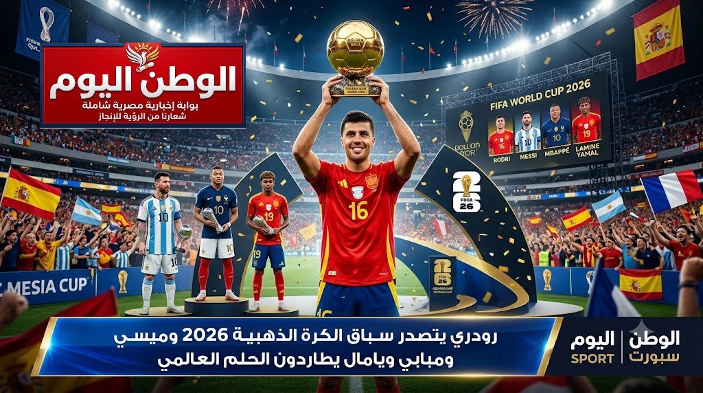 رودري يتصدر سباق الكرة الذهبية 2026 وميسي ومبابي ويامال يطاردون الحلم العالمي