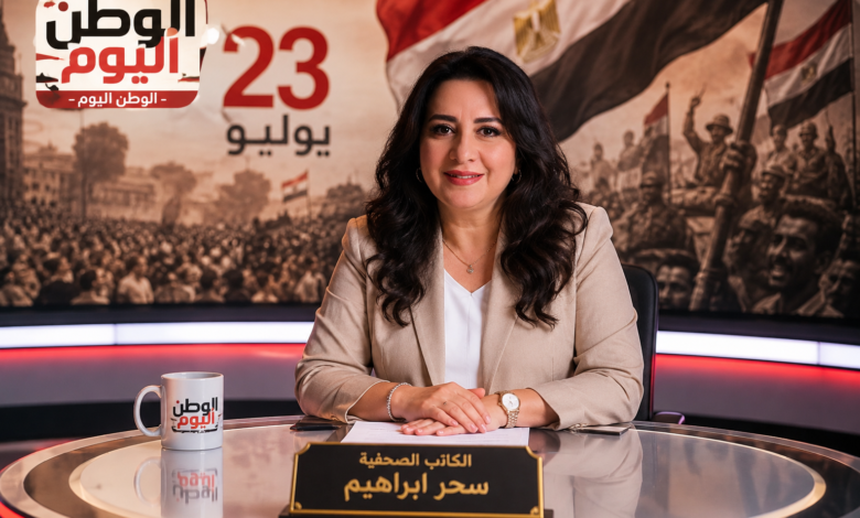 سحر إبراهيم تكتب يوليو يجدد معنى الوطن ويُلهم الأجيال نحو المستقبل