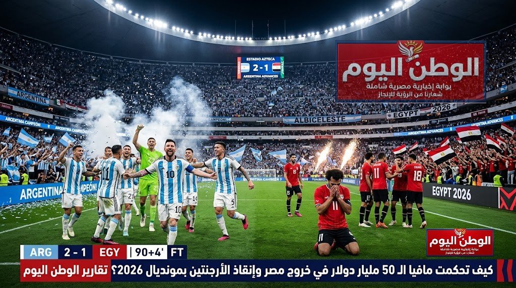 كيف أنقذت مليارات المراهنات الأرجنتين وأطاحت بمصر من مونديال 2026؟