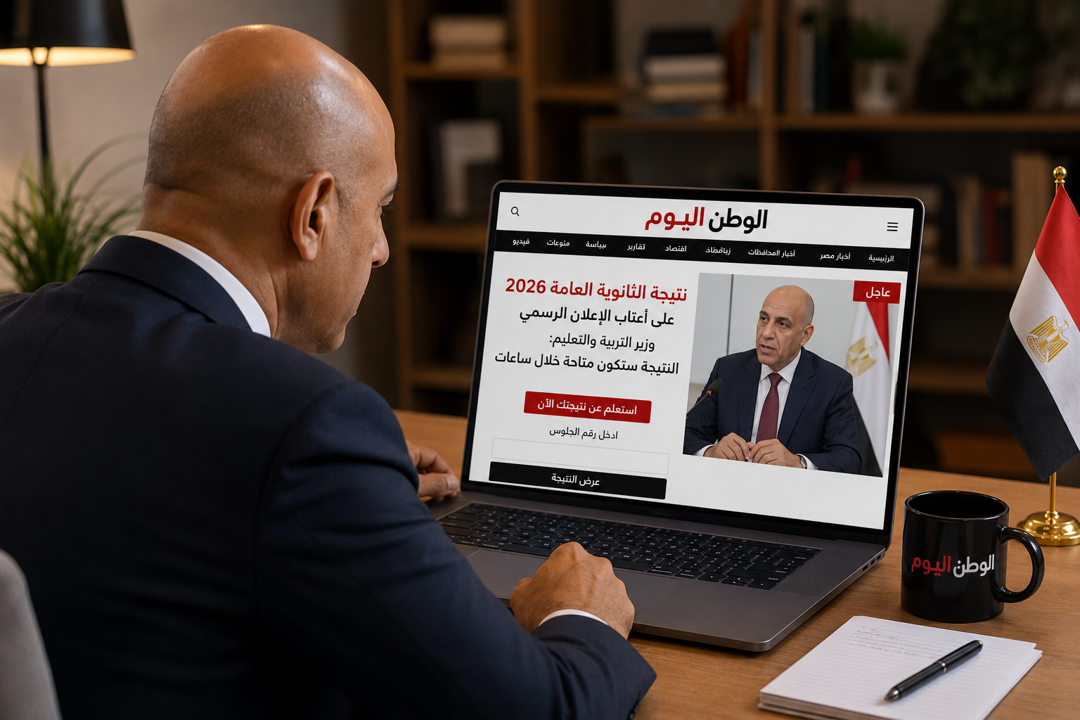 من خلال الوطن اليوم - احتفظ بالرابط.. نتيجة الثانوية العامة 2026 مجانًا فور اعتمادها رسميًا