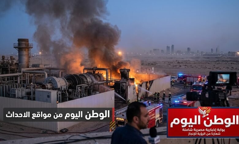 هجوم إيراني يستهدف محطة كهرباء كويتية ويشعل حريقًا وسط تصاعد التوترات الإقليمية المتسارعة