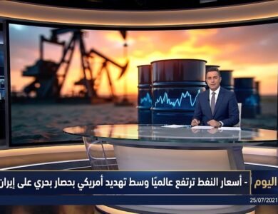 أسعار النفط ترتفع عالميًا وسط تهديد أمريكي بحصار بحري على إيران