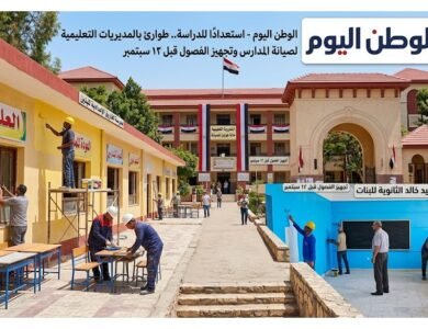 استعدادًا للدراسة.. طوارئ بالمديريات التعليمية لصيانة المدارس وتجهيز الفصول قبل 12 سبتمبر