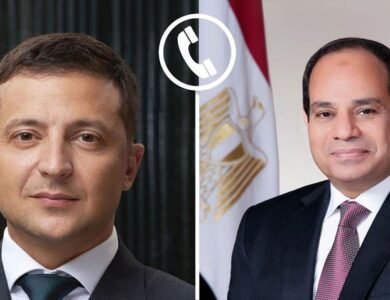 السيسي يبحث مع زيلينسكي تعزيز التعاون بين مصر وأوكرانيا وخفض التصعيد الإقليمي