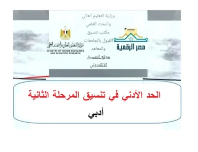 تنسيق المرحلة الثانية 2026.. تعرف على الكليات والمعاهد المتاحة لشعبة أدبي ورابط التسجيل