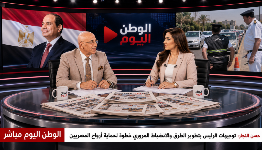 حسن النجار توجيهات الرئيس بتطوير الطرق والانضباط المروري خطوة لحماية أرواح المصريين