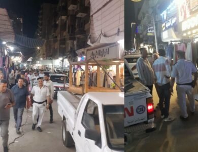 حملات مسائية مكثفة بالشرقية لإزالة الإشغالات وتحقيق الانضباط المروري بالشوارع