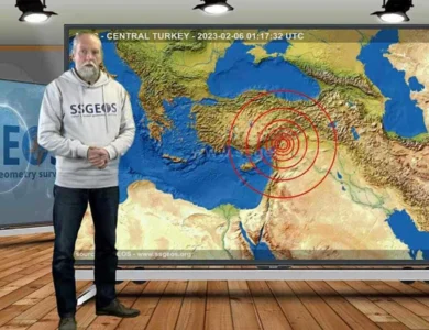 شريف الهادي، رئيس قسم الزلازل بالمعهد القومي للبحوث الفلكية والجيوفيزيقية