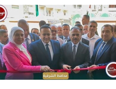 محافظ الشرقية يفتتح مبنى مركز كفر صقر الجديد لتسهيل خدمات المواطنين الحكومية