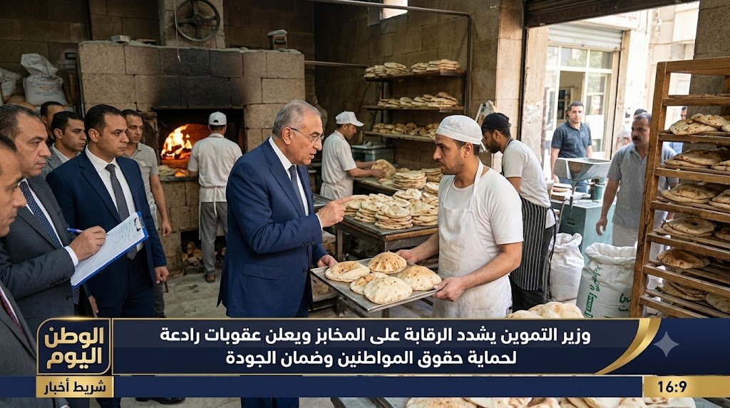وزير التموين يشدد الرقابة على المخابز ويعلن عقوبات رادعة لحماية حقوق المواطنين وضمان الجودة
