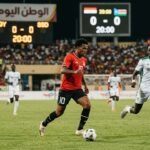 20 دقيقة من عمر مباراة مصر وجنوب السودان ومازال التعادل قائم