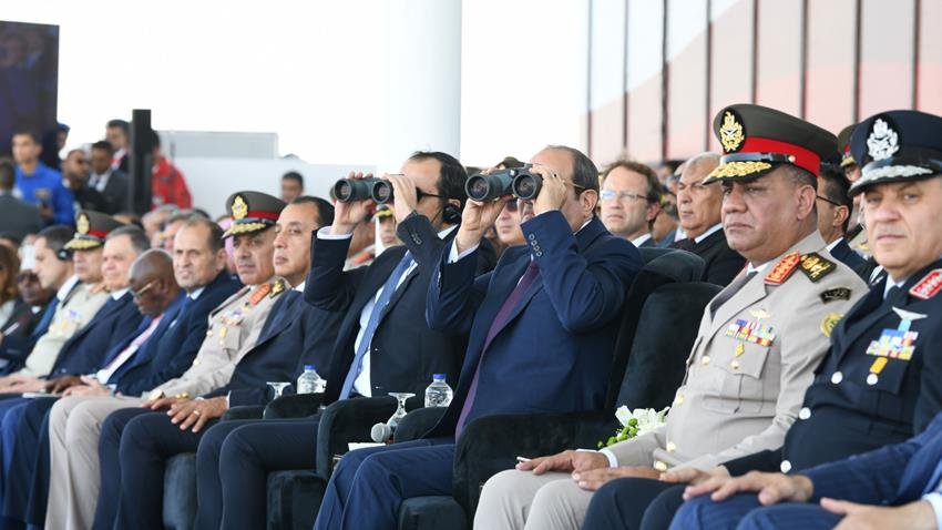 الرئيس السيسي يفتتح النسخة الثانية لمعرض العلمين الدولي للطيران والفضاء 2026