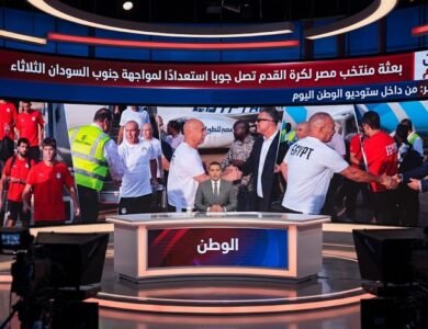بعثة منتخب مصر لكرة القدم تصل جوبا استعدادًا لمواجهة جنوب السودان الثلاثاء