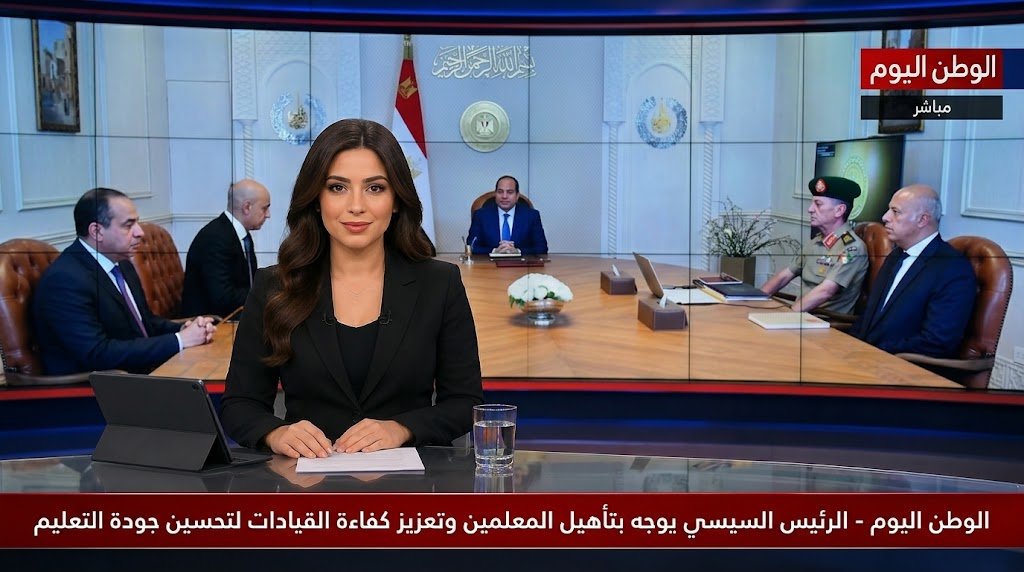الرئيس السيسي يوجه بتأهيل المعلمين وتعزيز كفاءة القيادات لتحسين جودة التعليم