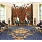 السيسي ونظيرة الفلسطيني يبحثان تطورات القضية الفلسطينية.. ومصر تجدد رفض التهجير