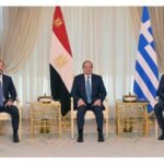 السيسي يبحث مع قادة اليونان وقبرص تعزيز التعاون واستقرار المنطقة