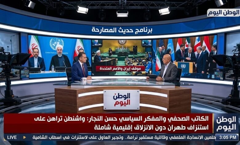 الكاتب الصحفي والمفكر السياسي حسن النجار واشنطن تراهن على استنزاف طهران دون الانزلاق لحرب إقليمية شاملة