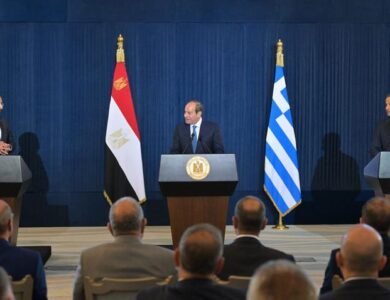 بيان كلمة الرئيس السيسي شراكة مصر واليونان وقبرص نموذج إقليمي لتعزيز الاستقرار والتنمية