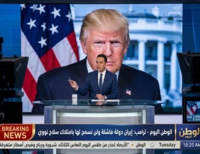 ترامب إيران دولة فاشلة ولن نسمح لها بامتلاك سلاح نووي