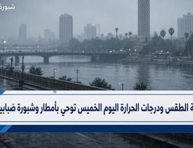 حالة الطقس ودرجات الحرارة اليوم الخميس توحي بأمطار وشبورة ضبابية