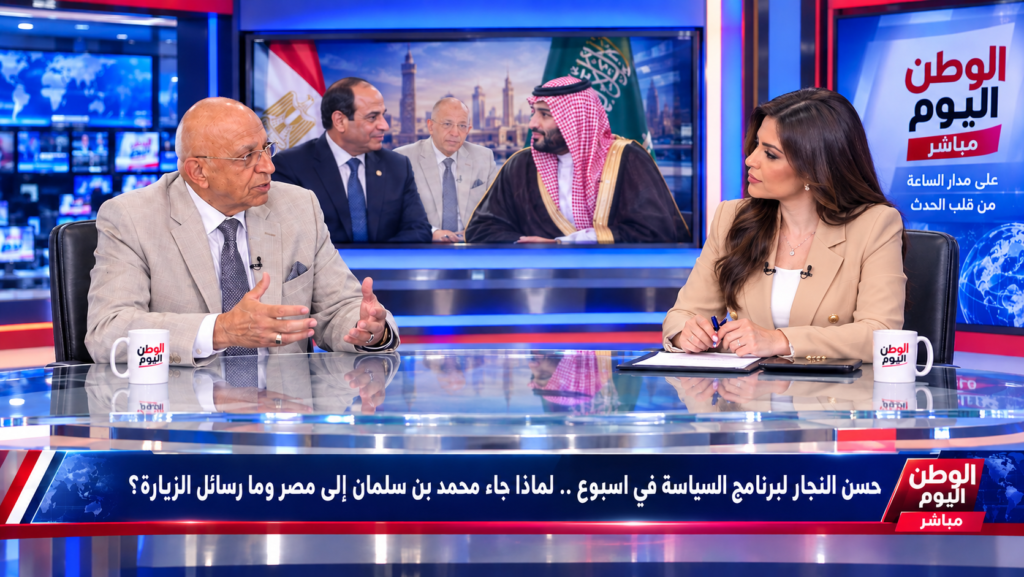 حسن النجار لبرنامج السياسة في اسبوع .. لماذا جاء محمد بن سلمان إلى مصر وما رسائل الزيارة؟