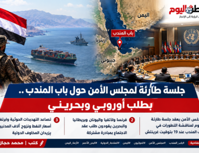 طلب أوروبي بحريني يعجل جلسة طارئة لمجلس الأمن حول باب المندب