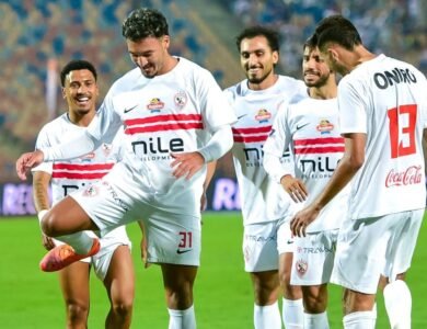لاعبي فريق الزمالك