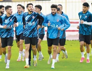 معتمد جمال يضع اللمسات الأخيرة للزمالك قبل مواجهة إيه إس بورت
