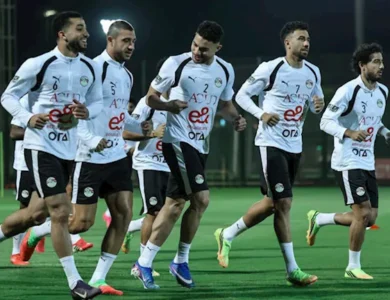 منتخب مصر يجري تدريباته الفنية والبدنية بمشاركة 21 لاعبًا استعدادًا لأنجولا