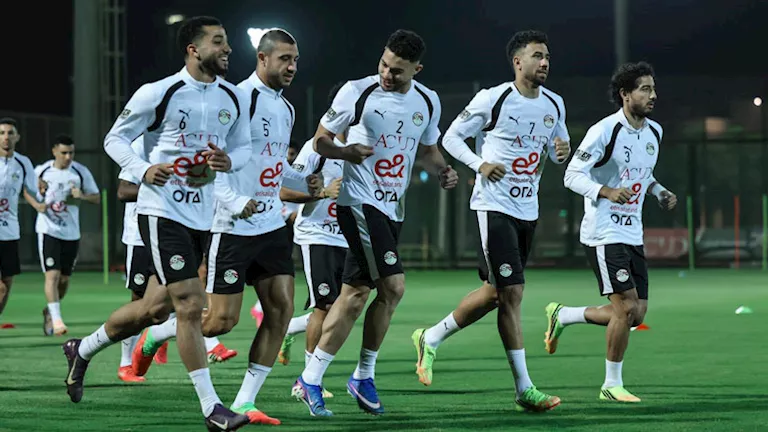 منتخب مصر يجري تدريباته الفنية والبدنية بمشاركة 21 لاعبًا استعدادًا لأنجولا