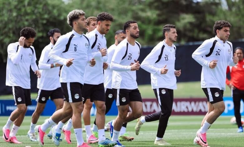 منتخب مصر ينقل تدريبه للدفاع الجوي قبل مواجهة جنوب السودان