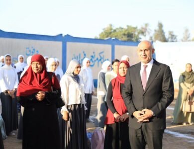 وزير التعليم يتفقد مدارس كفر الشيخ بأول أيام الدراسة ويشدد على الانضباط - صور
