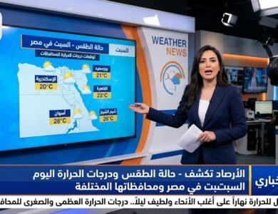 الارصاد تكشف - حالة الطقس ودرجات الحرارة اليوم السبت في مصر ومحافظاتها المختلفة