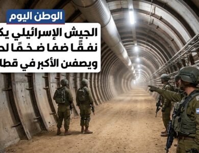 الجيش الإسرائيلي يكشف نفقًا ضخمًا لحماس ويصفه من الأكبر في قطاع غزة