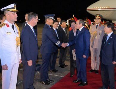 الرئيس السيسي يصل سول في مستهل زيارة دولة لتعزيز العلاقات المصرية الكورية