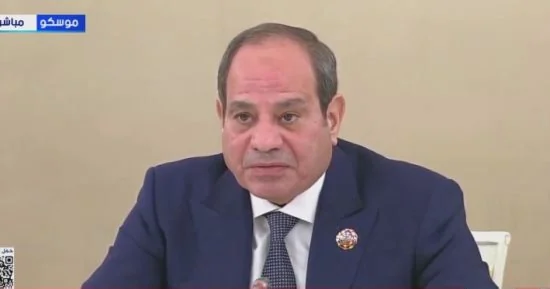الرئيس عبد الفتاح السيسي من موسكو