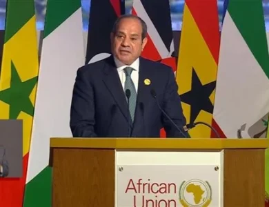 السيسي وماهاما يبحثان تعزيز التعاون المصري الغاني ودعم العمل الأفريقي المشترك